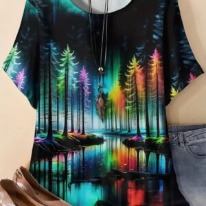 3D Print Casual Tee for Everyday Wear